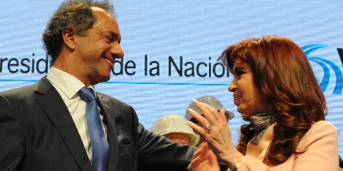 A Cristina y a Scioli no los une el amor