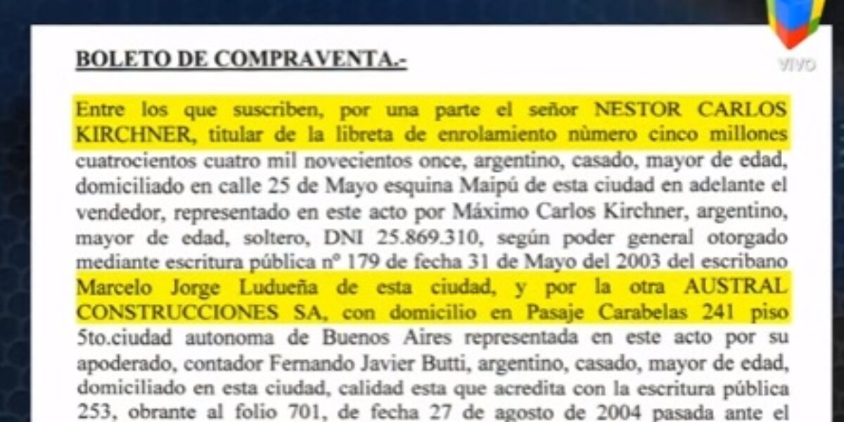 Stolbizer reveló una nueva maniobra de lavado de dinero entre la familia Kirchner y Lázaro Báez