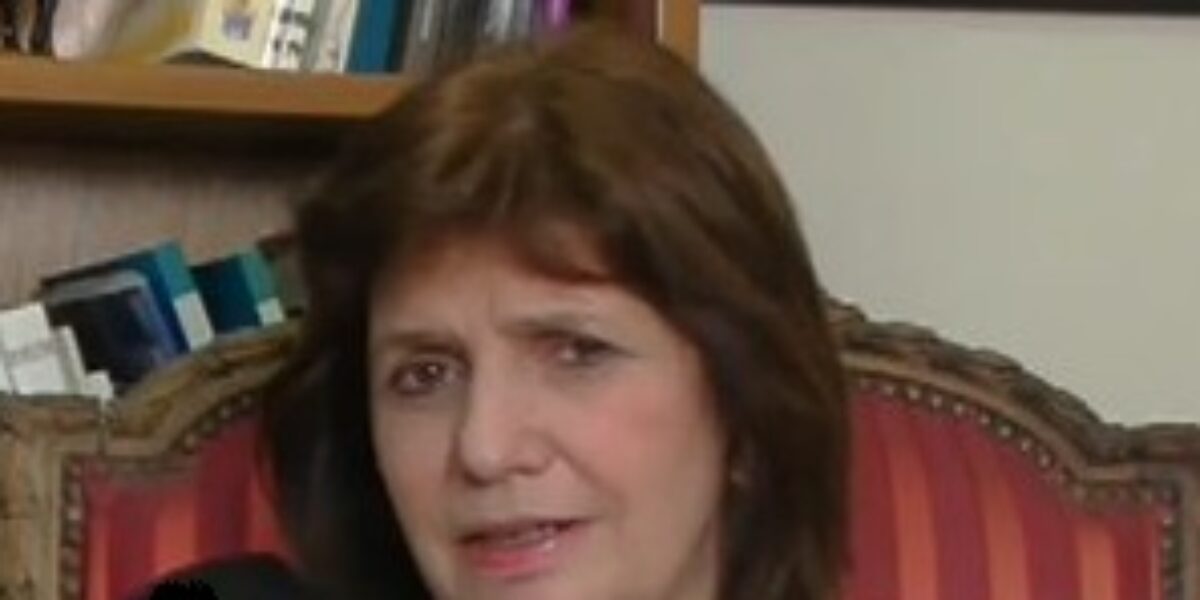 Patricia Bullrich: “La Argentina necesita un régimen penal juvenil”