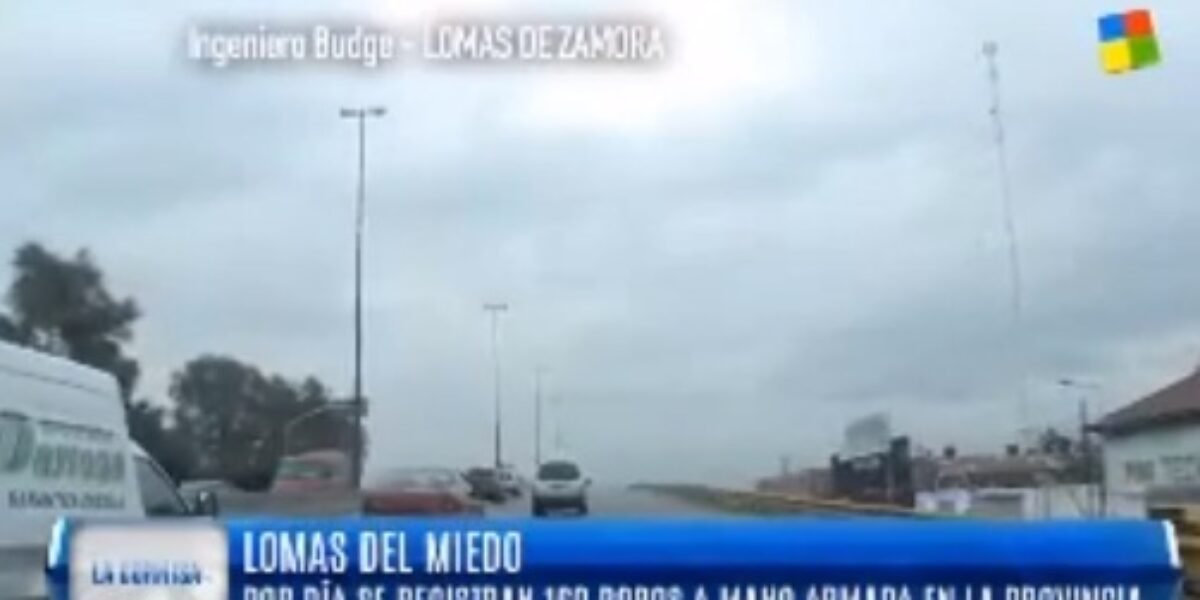 Informe La Cornisa: inseguridad mortal en Lomas de Zamora