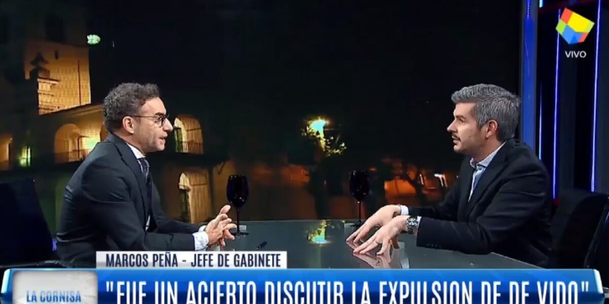 Marcos Peña: “Randazzo, Massa, Cristina y Scioli son todos parte del mismo proyecto”