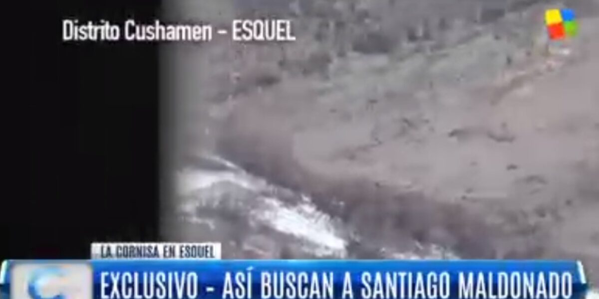 Informe La Cornisa: así buscan a Santiago Maldonado