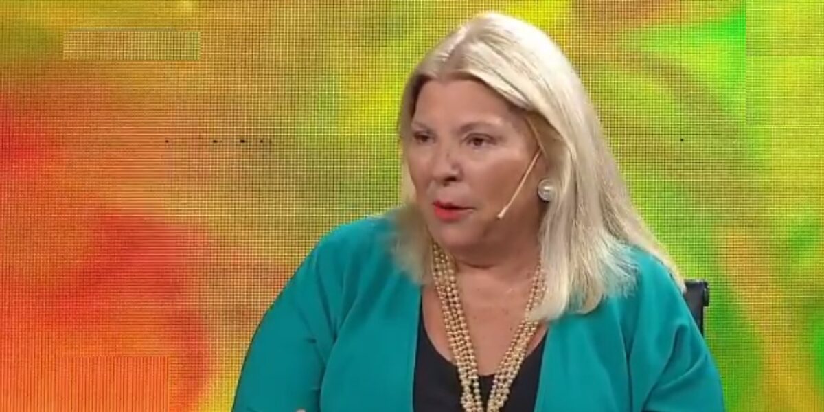Elisa Carrió entrevistada por Luis Majul
