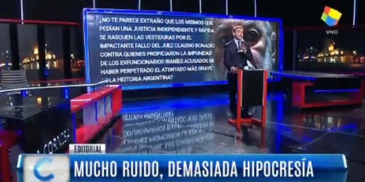 Editorial Majul: Mucho ruido, demasiada hipocresía