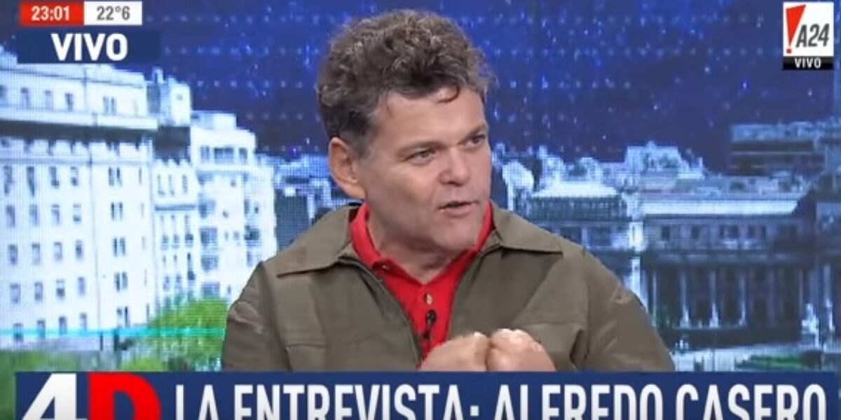 Alfredo Casero entrevistado por Majul en 4Días