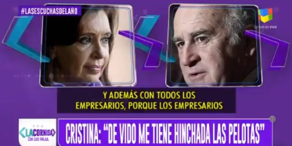 Cristina, Parrilli y una contundente opinión sobre De Vido