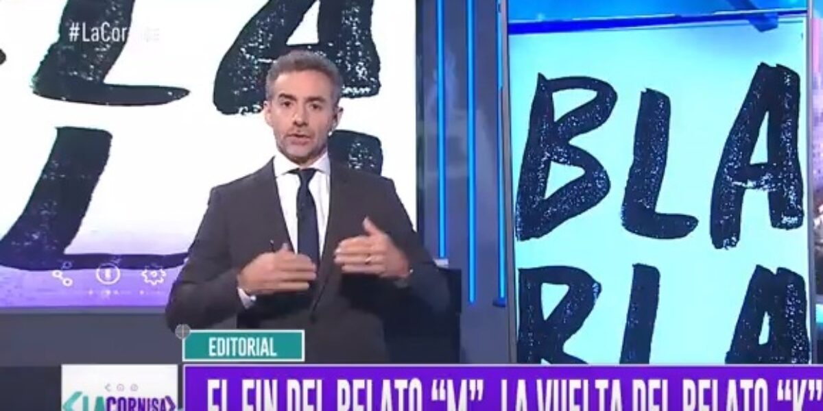 Majul en La Cornisa: “El fin del relato ‘M’, la vuelta del relato ‘K'”