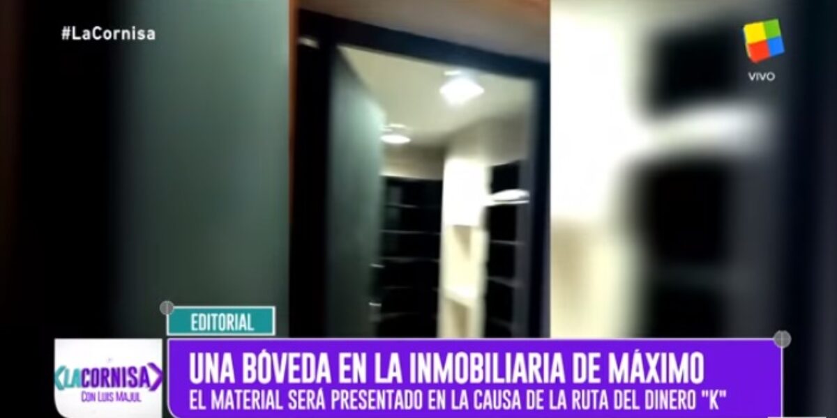 En La Cornisa: una bóveda en la inmobiliaria de Maximo