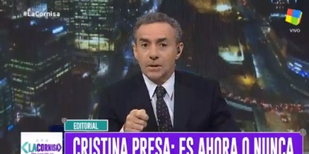 Majul: “Cristina presa: es ahora o nunca”