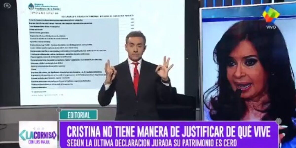 Majul en La Cornisa: “Cristina no tiene manera de justificar de qué vive”