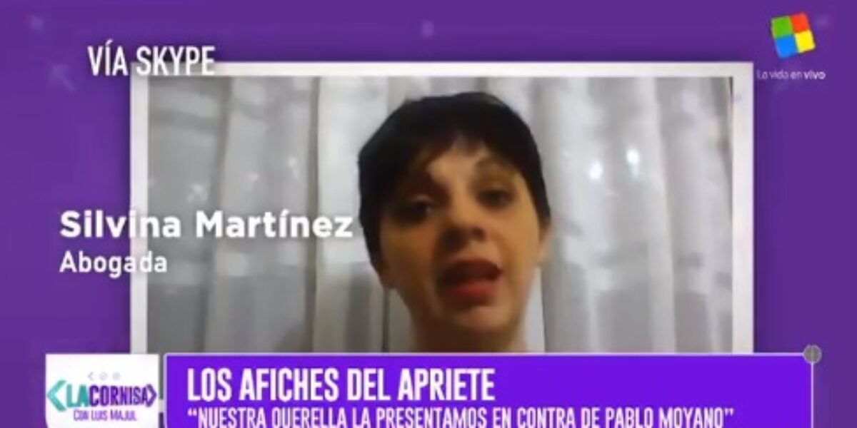Querellantes en la causa por los afiches del apriete