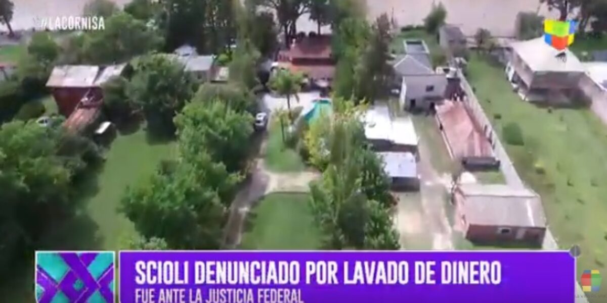 Informe La Cornisa: Scioli denunciado por lavado de dinero
