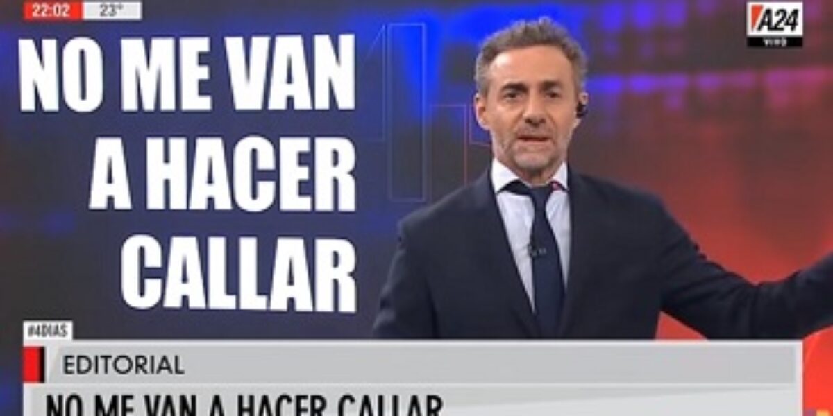 Majul: “No me van a hacer callar”