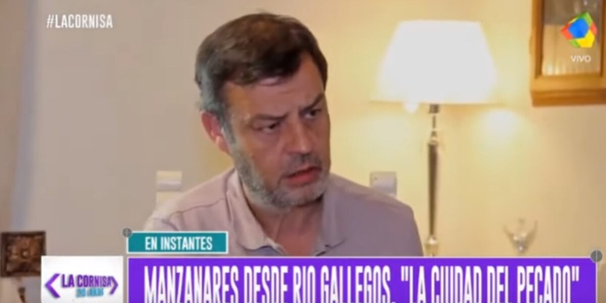Desde Río Gallegos, Víctor Manzanares en La Cornisa