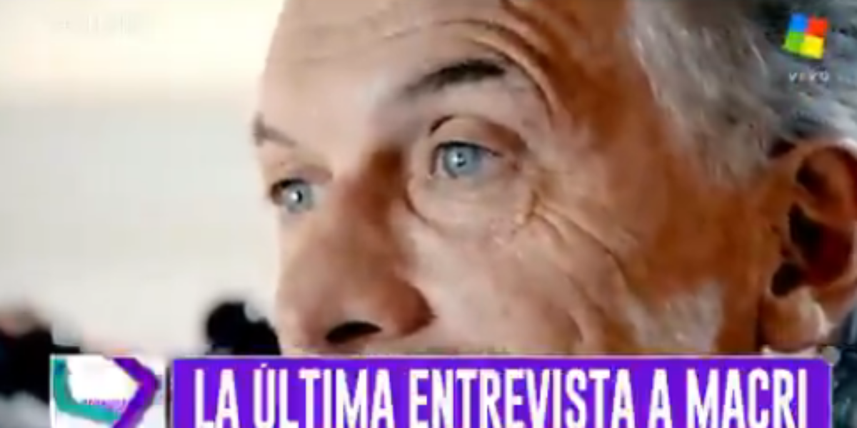En La Cornisa: la última entrevista de Macri como presidente