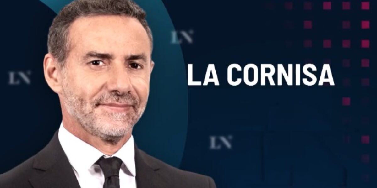 Luis Majul y José del Río en el pase del domingo de LN+ sobre el escenario político