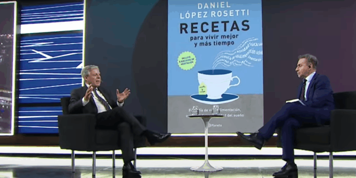Daniel López Rosetti con Luis Majul en La Cornisa